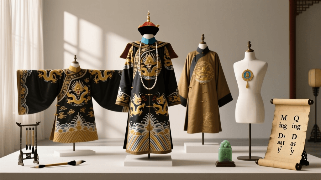 Evolution of Chinese Court Fashion: Ming to Qing Dragon Robes