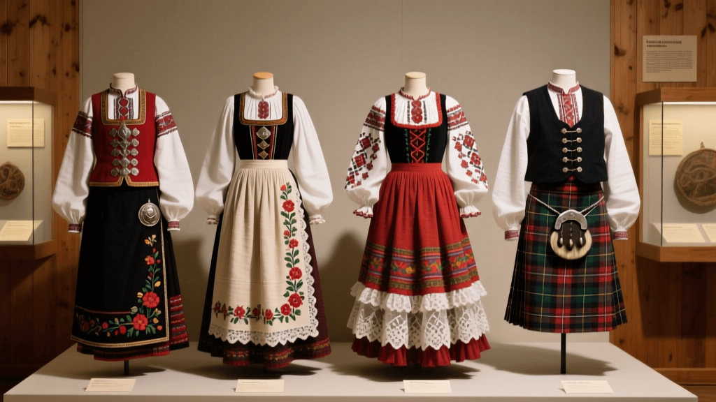 Norwegian Bunad Regional Variations And Embroidery Standards