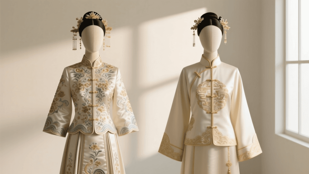 Qun Kua vs Xiu He Fu: Chinese Wedding Attire Guide