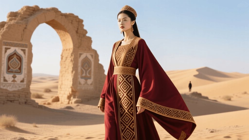 The Silk Road Impact on Tang Hufu and Uyghur Garments