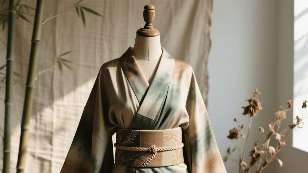 Sustainable Kimono Production: Eco-Friendly Dyes & Upcycled Silk