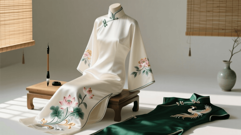 Mastering Suzhou Silk Embroidery for Traditional Hanfu and Qipao