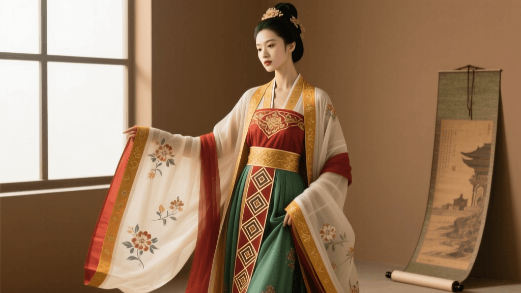 Tang Dynasty Hanfu: Silk Road Trade & Cross-Cultural Style