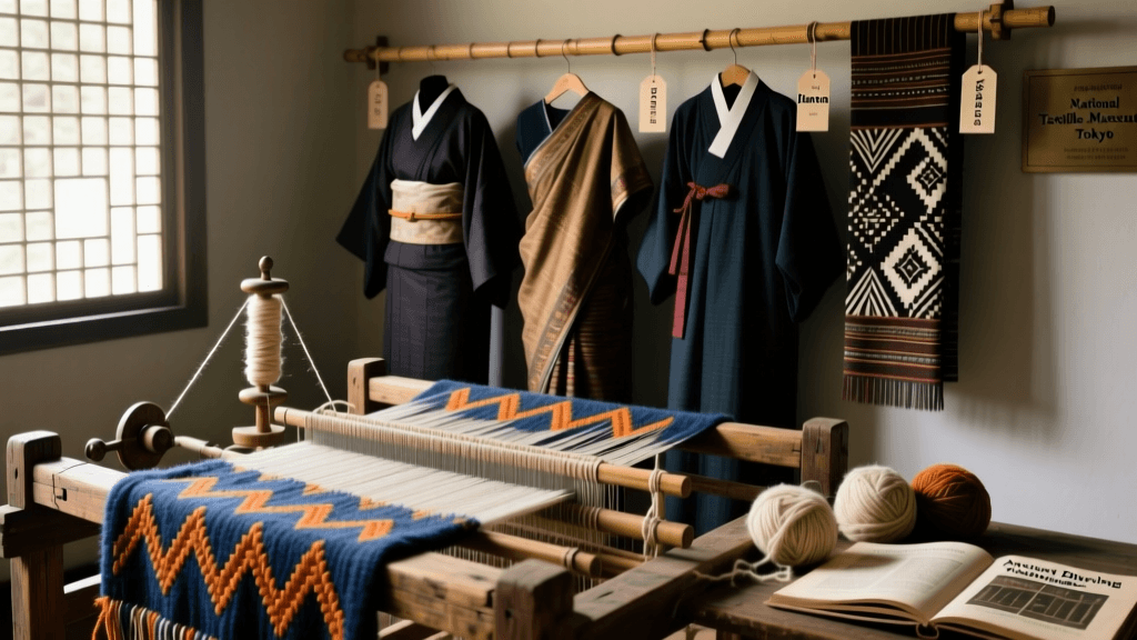 Bhutanese Goho Wool Spinning And Zigzag Embroidery Stitch Guide