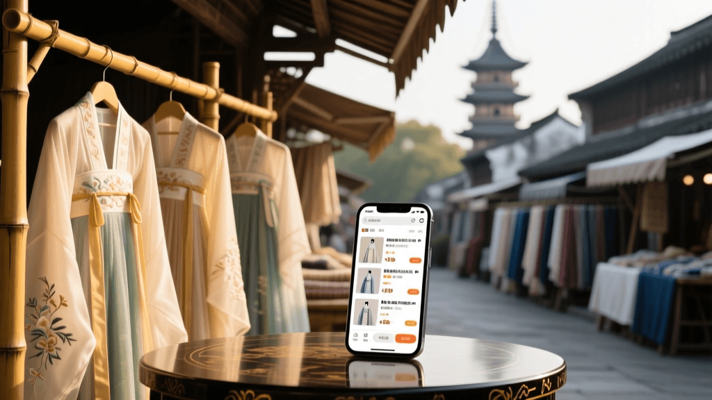 Buying Hanfu: From Traditional Silk Markets to E-Commerce