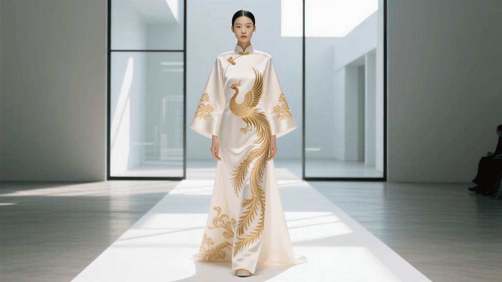 Chinese Couture on the Global Runway: Techniques and Motifs