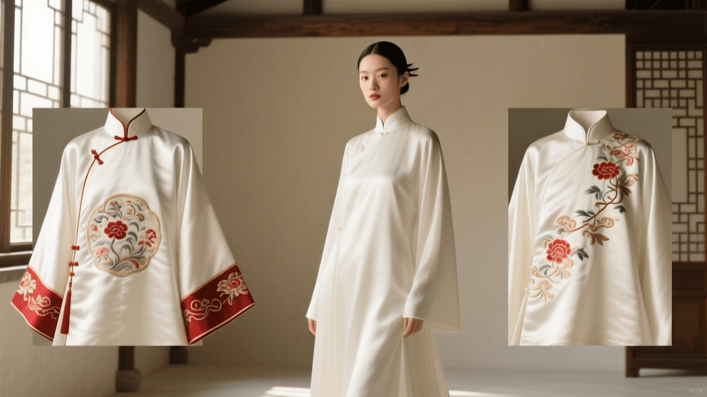 Su, Shu, and Yue Embroidery Techniques for Hanfu