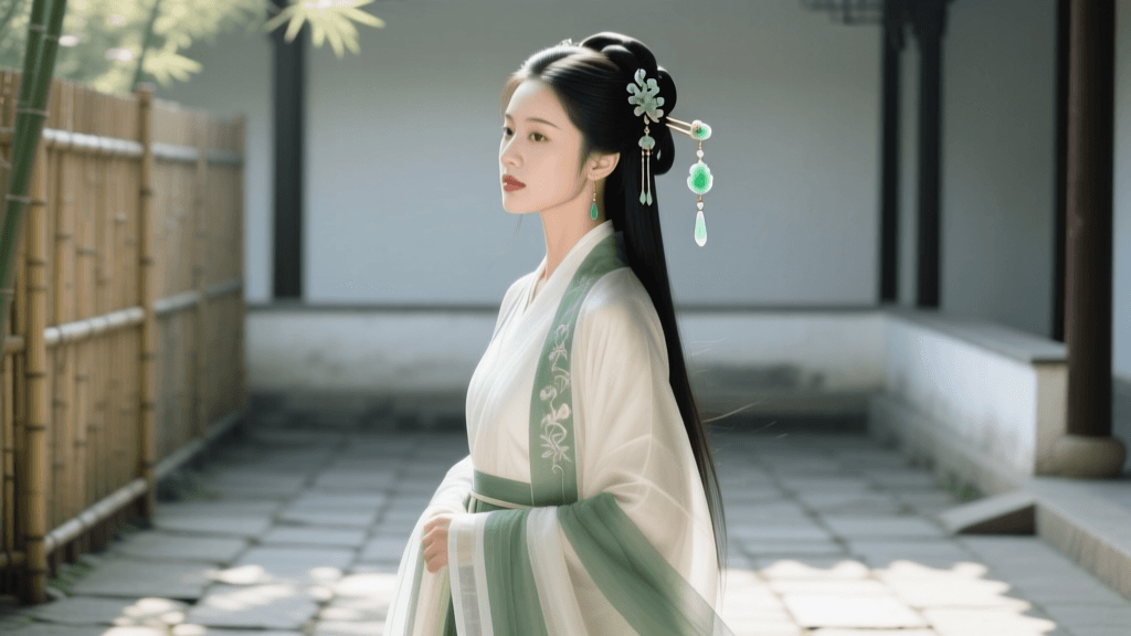 Complete Hanfu Ensembles: A Guide to Jade Hair Pins
