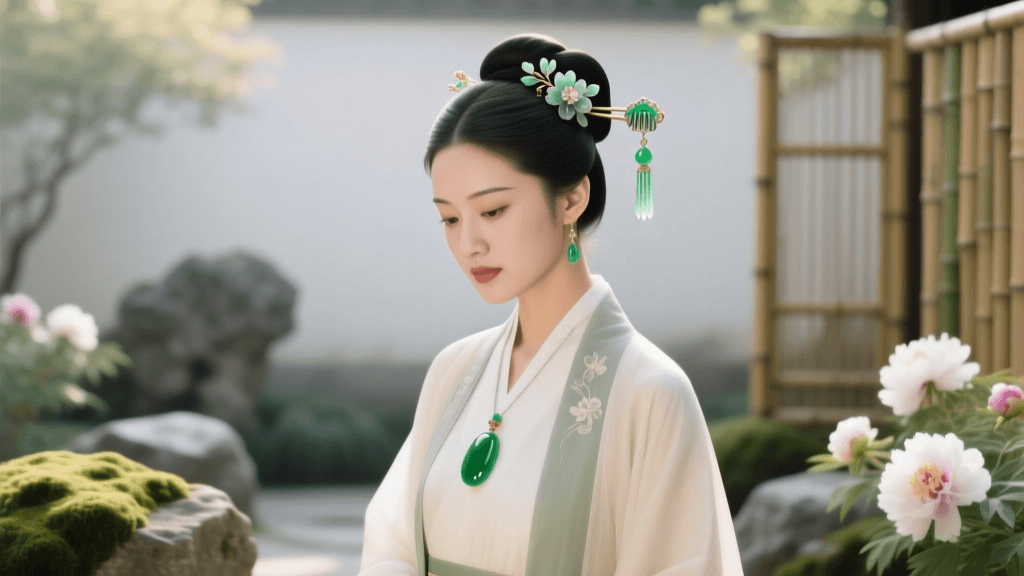 Complete Hanfu Ensembles: Jade Hair Accessories Guide