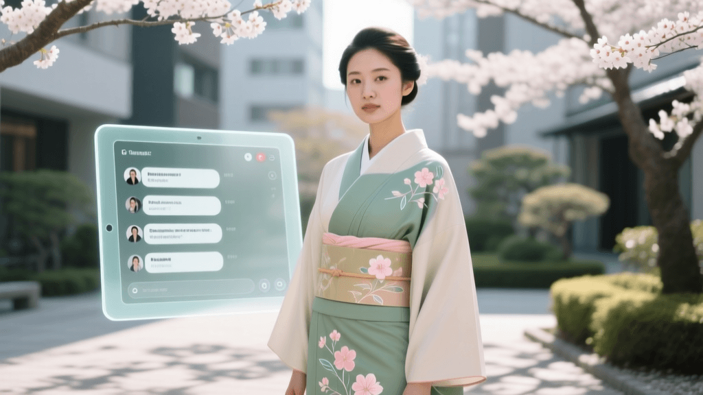 Digital Kimono Revival: Influencers, Vloggers & Online Communities