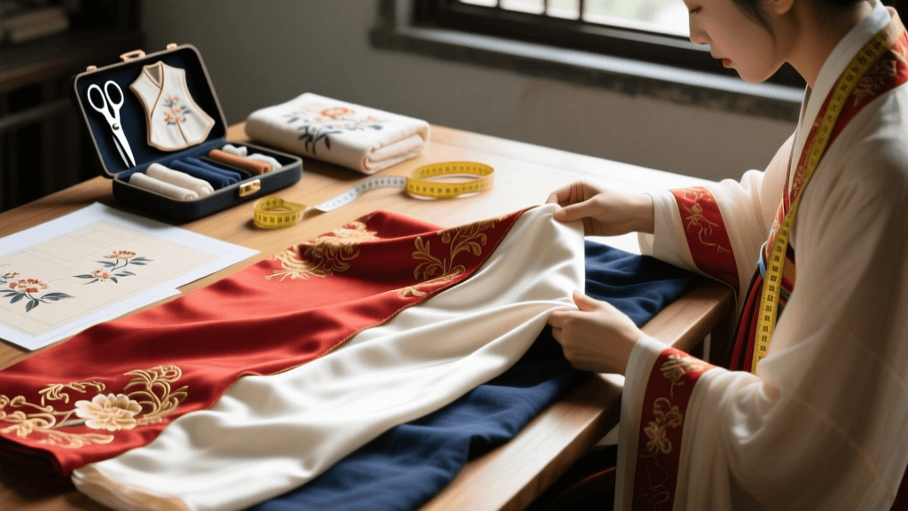 DIY Hanfu Sewing: A Guide to Patterns and Fabric Selection