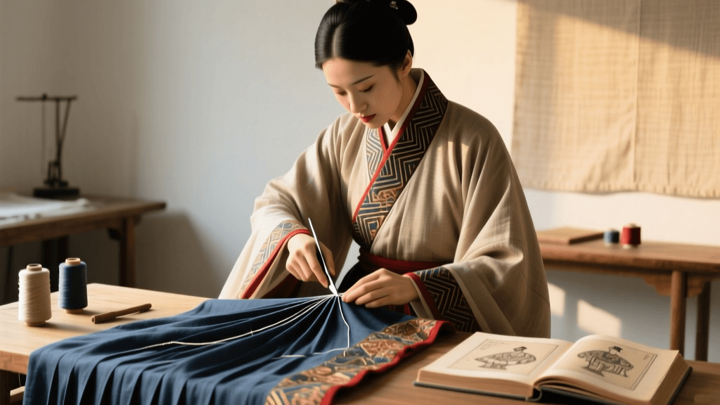 DIY Hanfu Guide: Patterns, Fabric Selection and Sewing