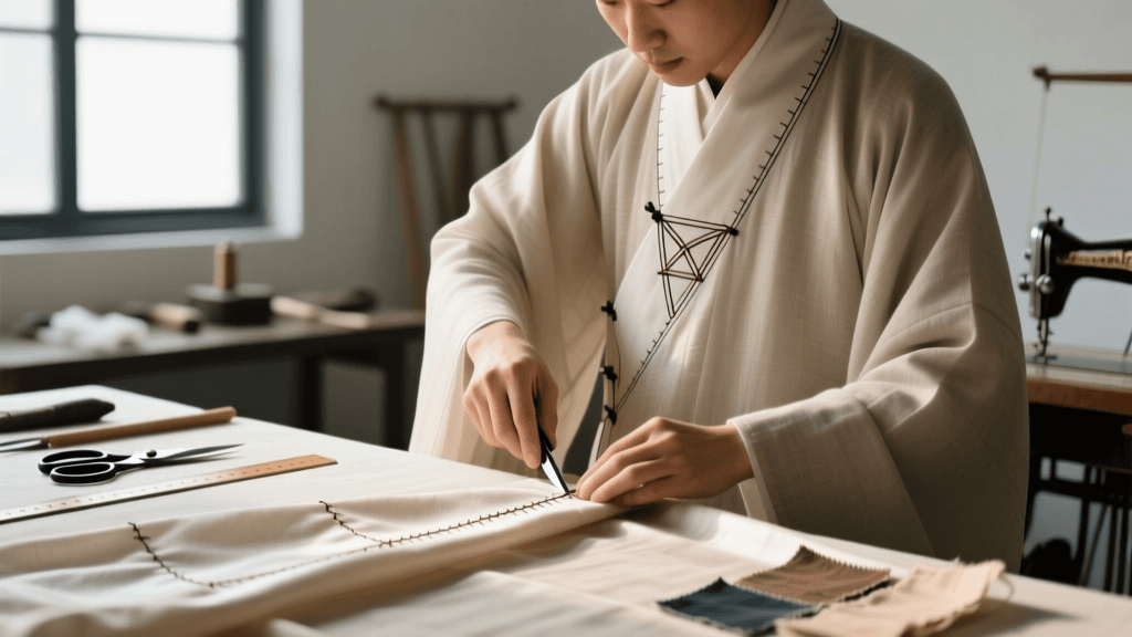 DIY Hanfu Guide: Sewing Patterns and Fabric Selection
