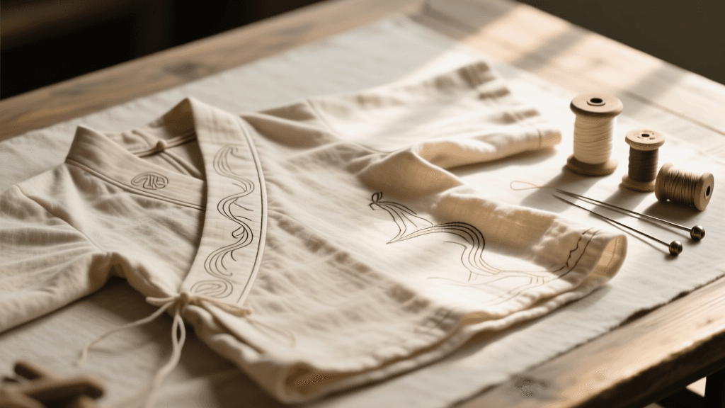 DIY Hanfu Sewing: Song Dynasty Beizi Patterns and Fabric Guide