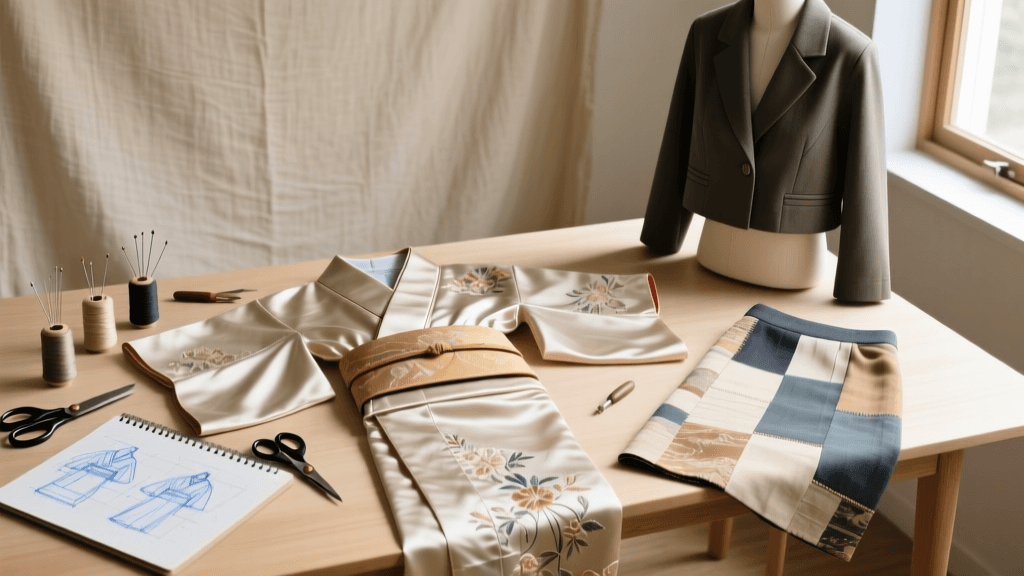 DIY Kimono Upcycling: Repurposing Vintage Silk Into Modern Fashion