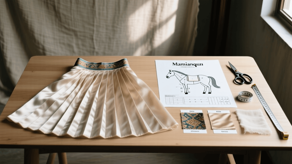DIY Mamianqun Sewing Guide: Patterns, Pleats, and Fabric