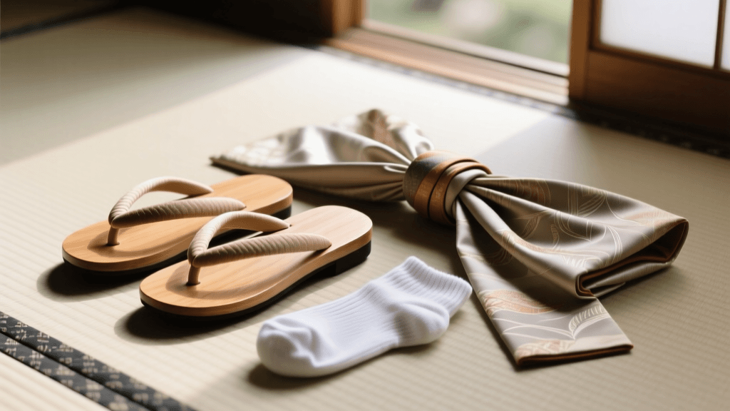 Mastering Kimono Accessories: Zori, Tabi, and Obi Accents Guide