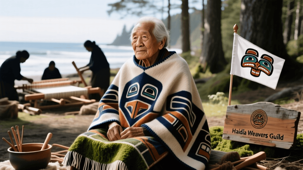 Haida Chiefs Blanket Chilkat Weaving Technique And Wool Dyeing