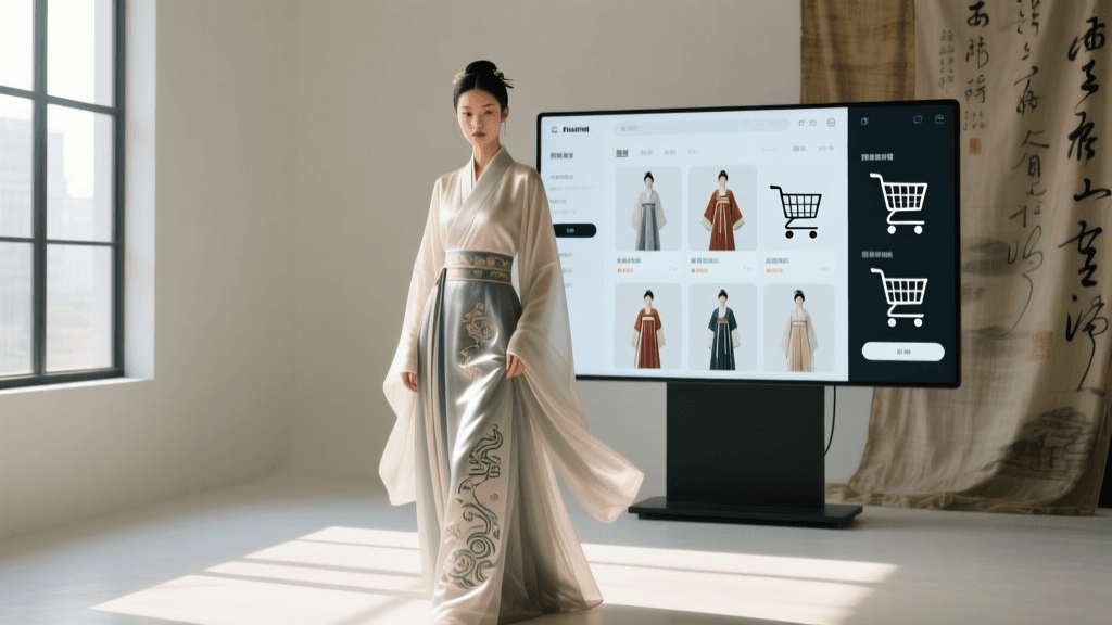 Hanfu E-Commerce: From Ancient Silk Markets to Digital Storefronts