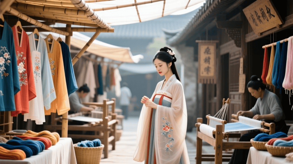 The Hanfu Market Evolution: From Silk Bazaars to E-Commerce