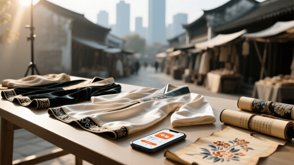 Hanfu Shopping Evolution: From Silk Markets to Taobao