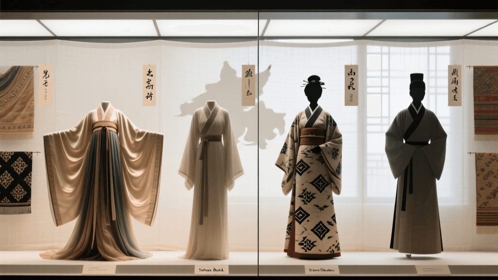 Hanfu Silhouette Evolution Tang To Ming Dynasty