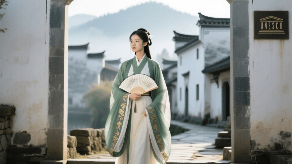 Hanfu Tourism: Styling and Shooting for Social Media
