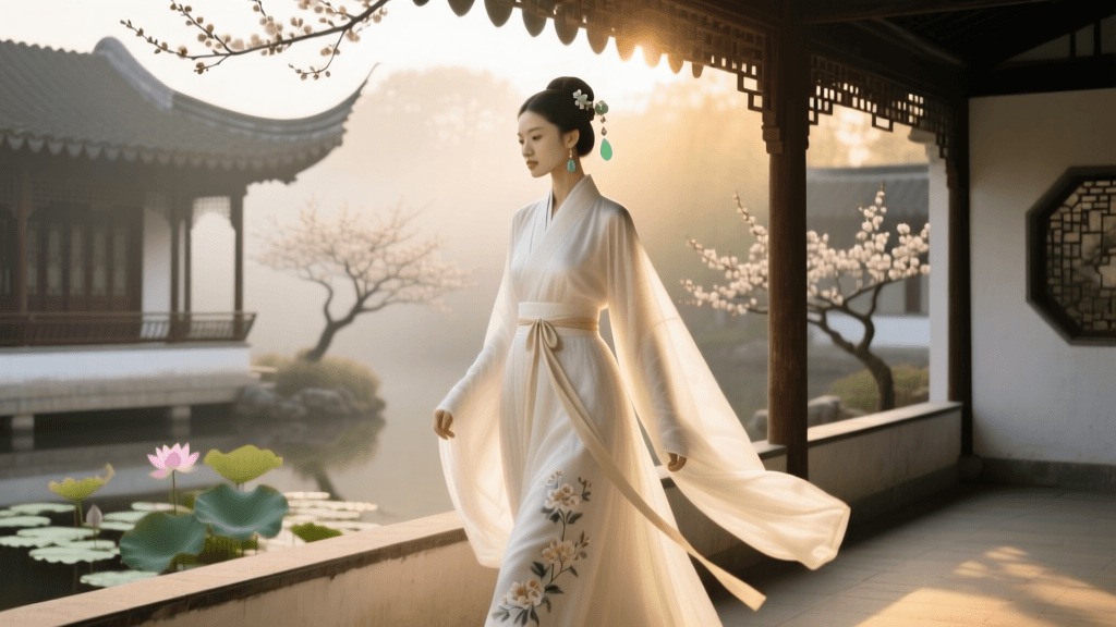 Hanfu Travel Guide: Styling Traditional Dress for Social Media