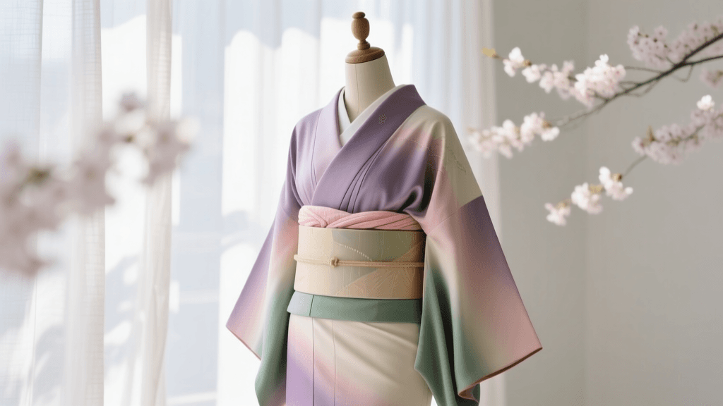 Murasaki Shikibu's Legacy: Heian Color Layering for Modern Kimono