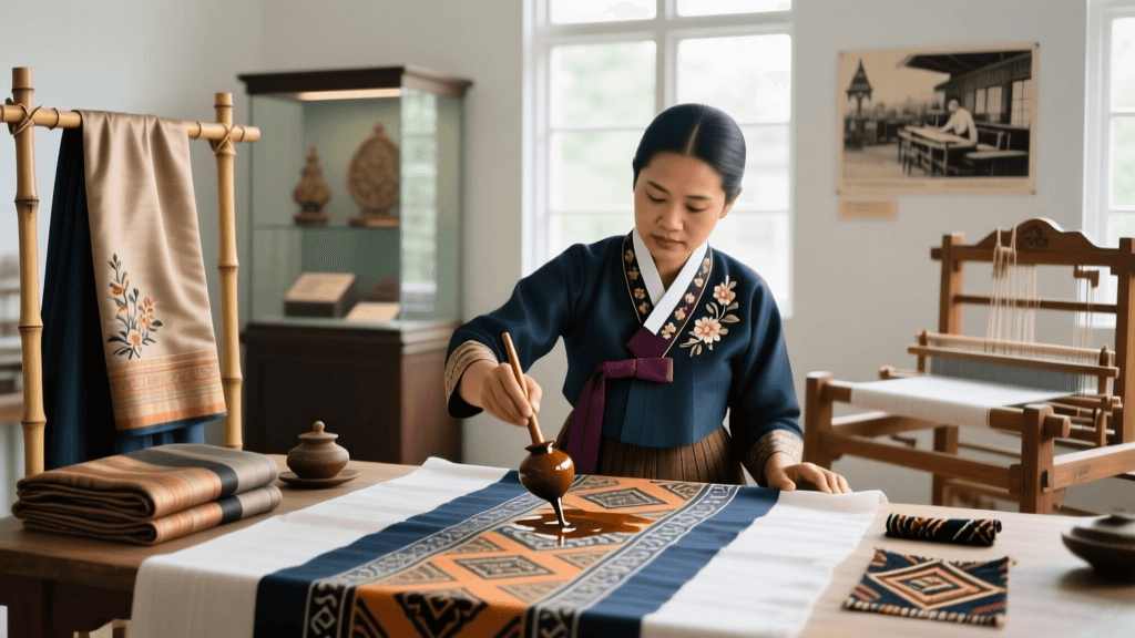 Indonesian Batik Canting Technique Beginner Dyeing Guide