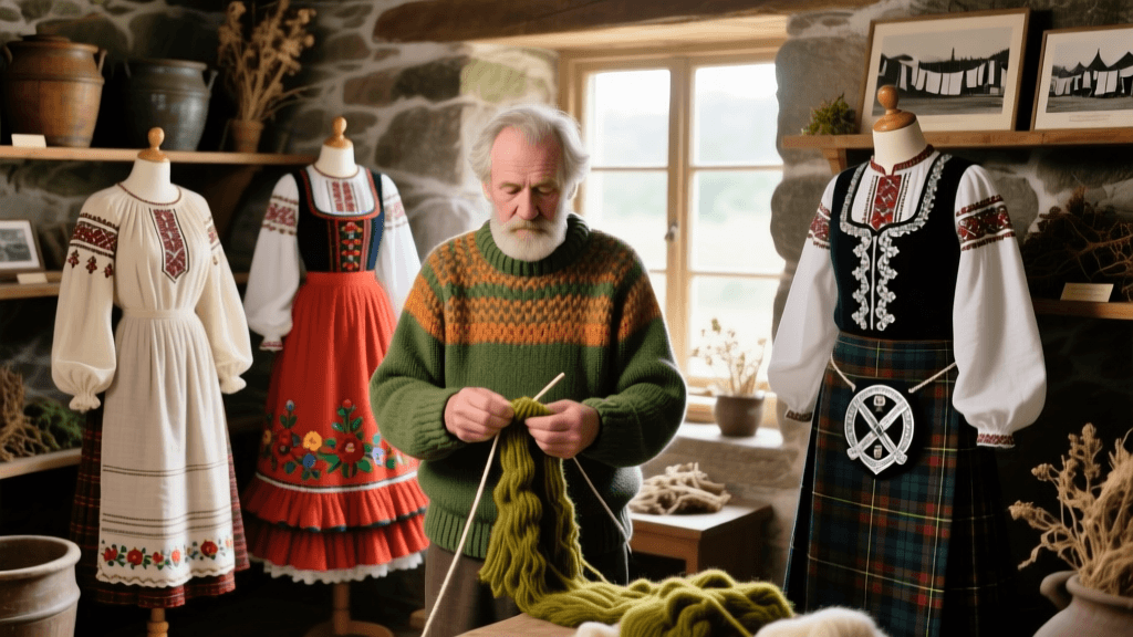 Irish Connemara Wool Dyeing With Lichen And Seaweed Extracts