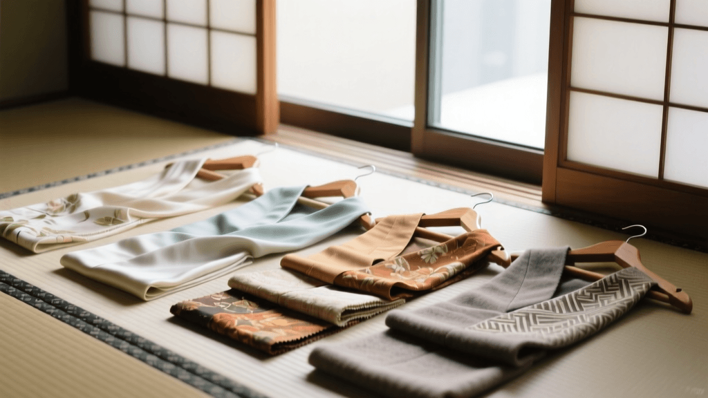 Kimono Fabric Weight Seasonality and Care Calendar Guide