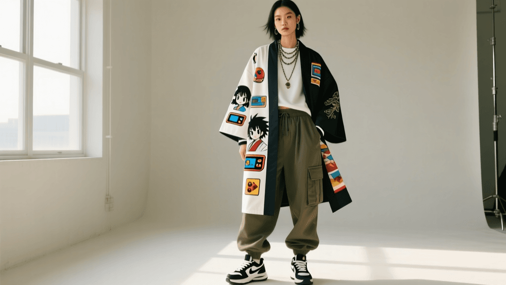 Kimono Streetwear: Blending Japanese Tradition and Pop Culture