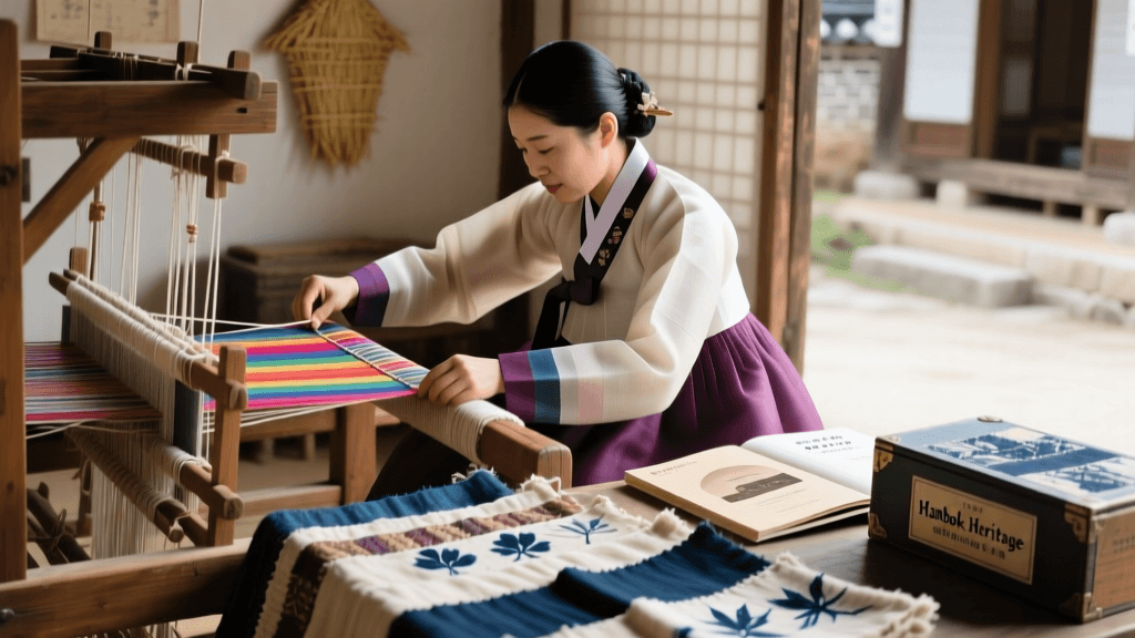Korean Hanbok Silk Weaving And Ramie Dyeing Methods Gyeonggi