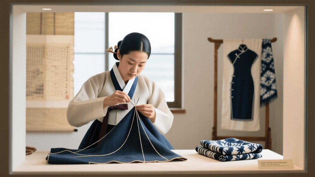 Korean Hanbok Sogu Jeogori Sleeve Sewing And Fitting Techniques