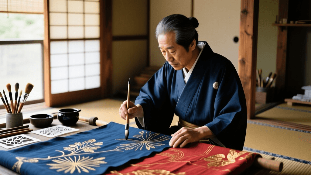 Master Kyo-Yuzen Dyeing: Kyoto Artisan Workshop Guide