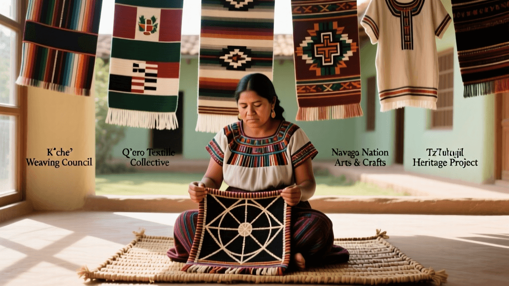 Mayan Huipil Backstrap Loom Warped Pattern Reading Guide