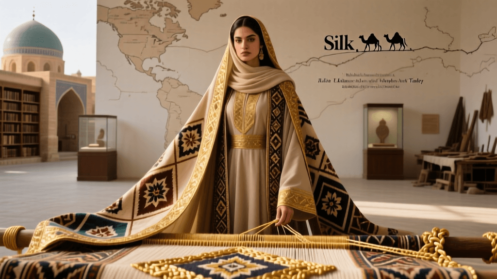 Persian Termeh Weaving Gold Thread Technique And Pattern Codes