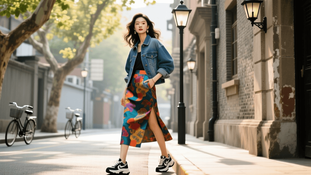 Douyin Street Style: How To Wear The Mamianqun Skirt