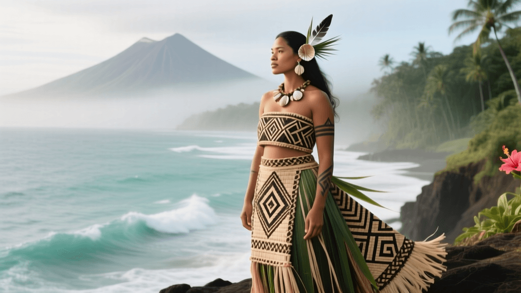 Tahitian Himene Choral Dress Requirements And Plant Fiber Preparation