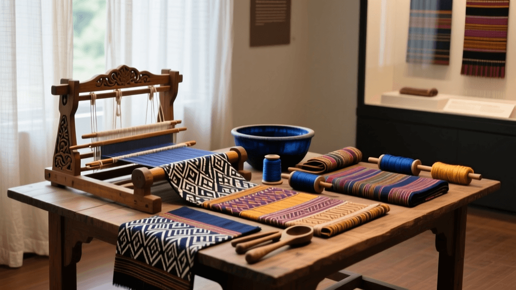 Thai Phasin Weaving Patterns And Hill Tribe Loom Types