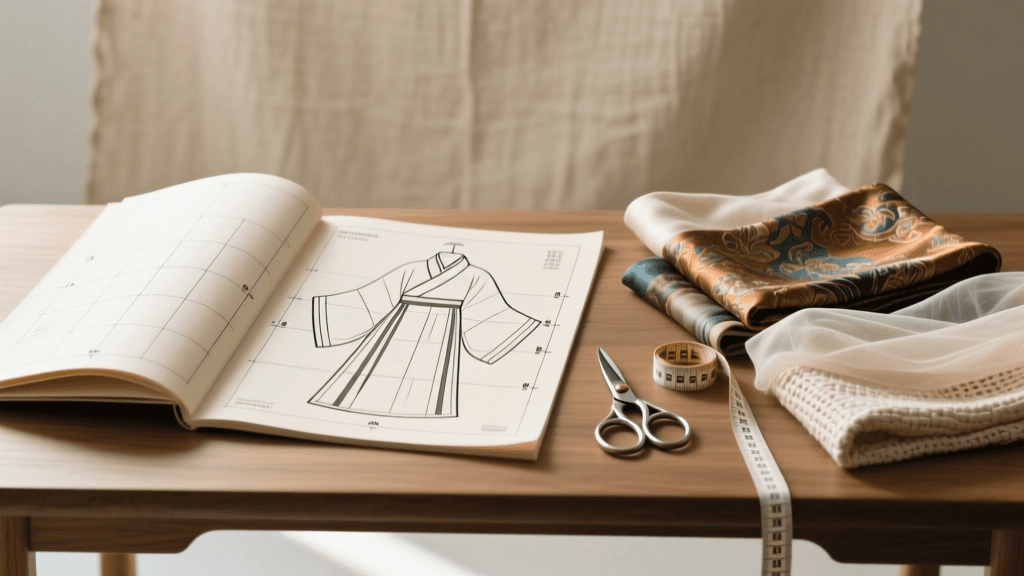 DIY Hanfu Sewing Guide: Patterns, Measurements, and Fabrics