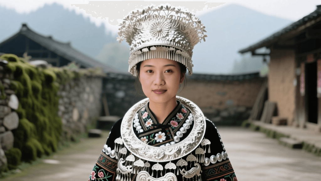 Guizhou Miao Dress: Silver, Embroidery, and Folk Style