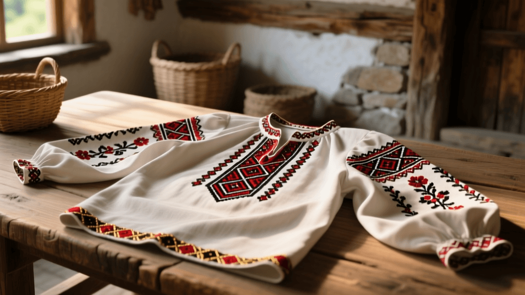Authentic Slavic & Balkan Embroidered Shirts: 2026