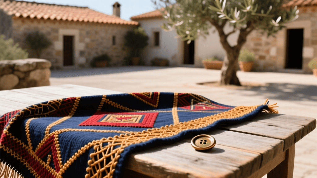 Sardinian Folk Dress 2026: Pibiones Weaves & Bottones