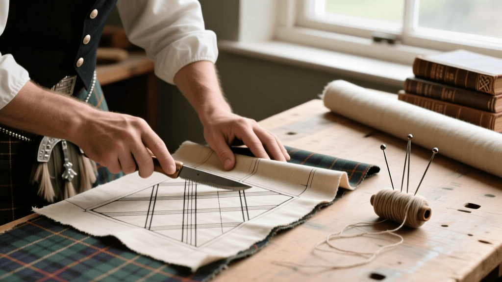 Scottish Kilt Tartan Sett Drafting & Pleating Guide 2026