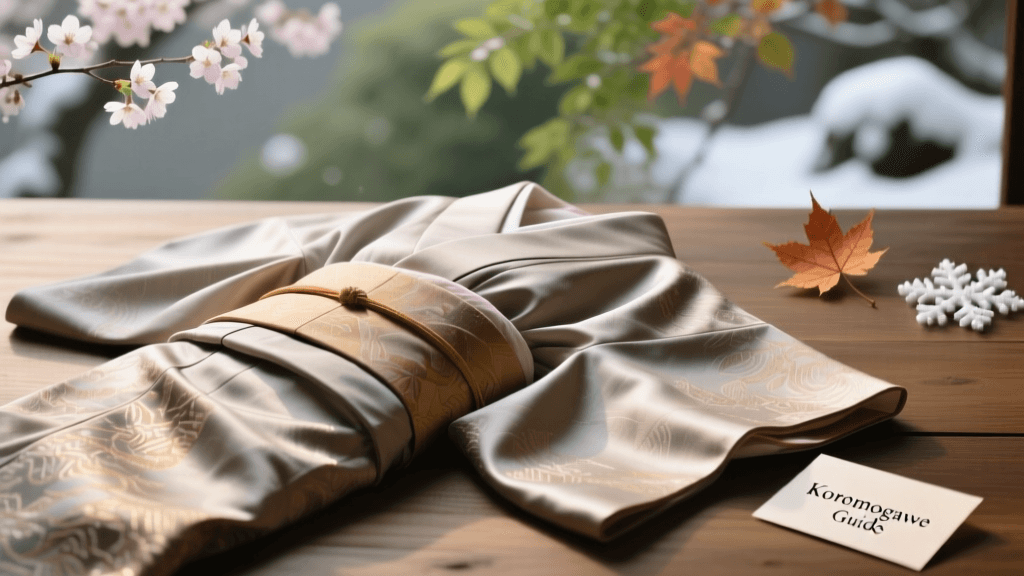 Kimono Textile Weight Seasonality & Fabric Care Calendar