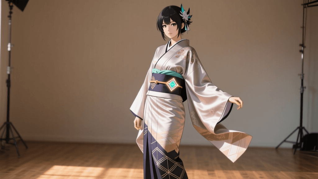 Styling Hakama and Kimono for Anime Cosplay Conventions