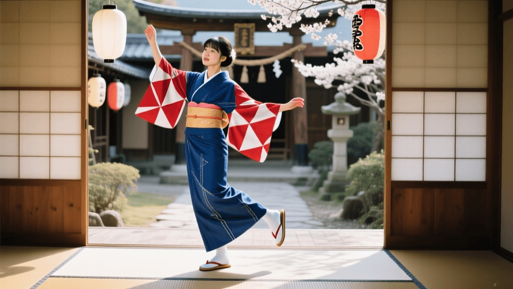 Japanese Matsuri Costumes: Happi, Yukata & Dance Gear