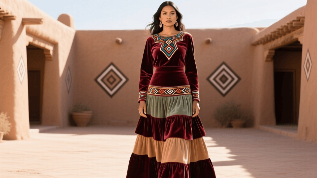 Diné Velvet Skirts & Shirts: 2026 Sourcing & Regional Style Guide
